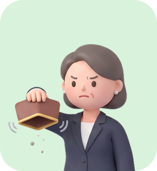 보상이 부족하다고 느끼시는 분 아이콘